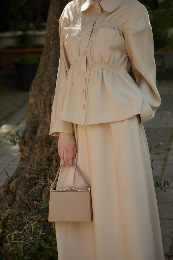 Büzgülü Etek Takım Taş - 6