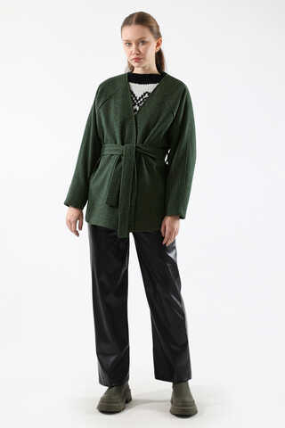 Cachet Short Jacket Dark Green - 3
