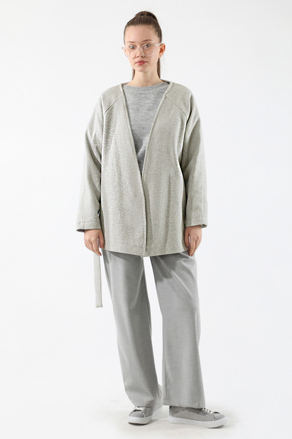 Cachet Short Jacket Grey - 4