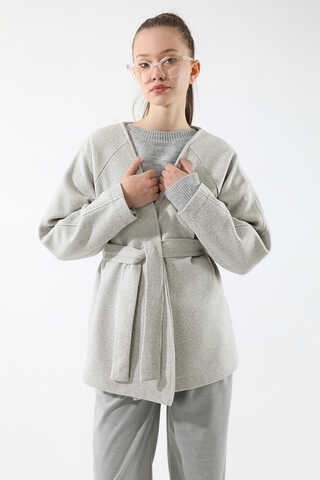 Cachet Short Jacket Grey - 1