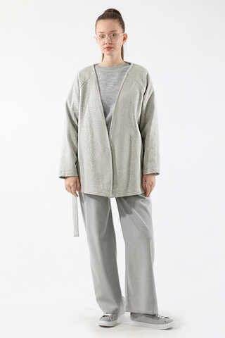 Cachet Short Jacket Grey - 4