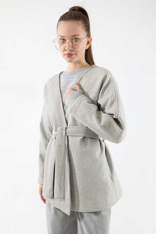 Cachet Short Jacket Grey - 5