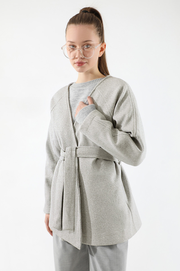 Cachet Short Jacket Grey - 5