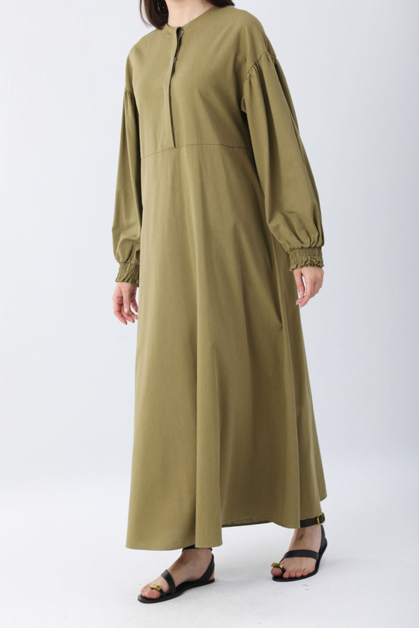 Çağıl Elbise Haki - 8