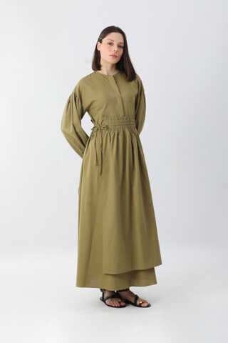 Çağıl Elbise Haki - 10