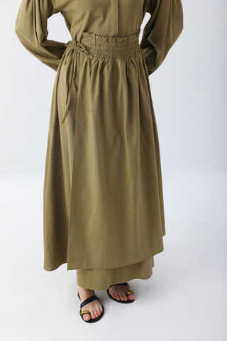 Çağıl Elbise Haki - 14