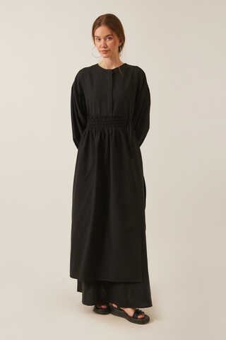 Çağıl Elbise Siyah - 6