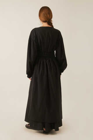 Çağıl Elbise Siyah - 7