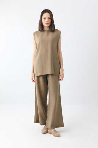 Çantalı Üçlü Takım Camel - 3