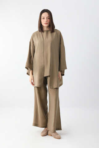 Çantalı Üçlü Takım Camel - 1