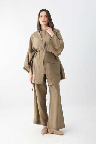 Çantalı Üçlü Takım Camel - 6