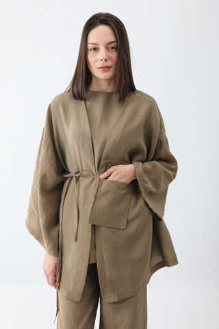 Çantalı Üçlü Takım Camel - 2