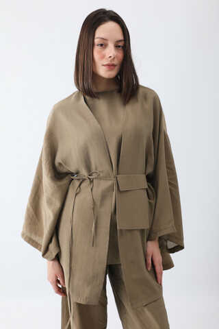 Çantalı Üçlü Takım Camel - 7