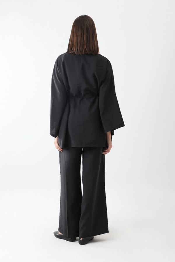 Çantalı Üçlü Takım Siyah - 11