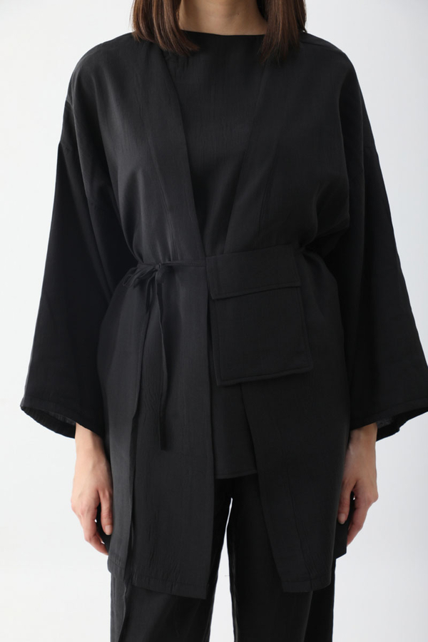 Çantalı Üçlü Takım Siyah - 4