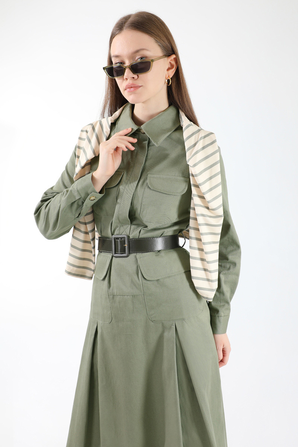 Cepli A Pile Elbise Mint - 2