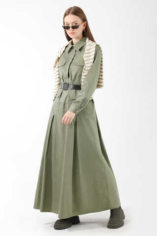 Cepli A Pile Elbise Mint - 5