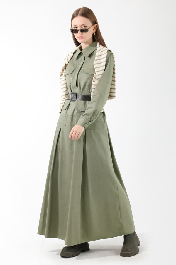 Cepli A Pile Elbise Mint - 5