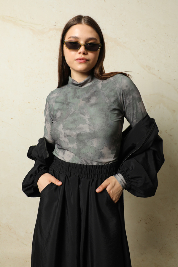 Cepli Ceket Etek Takım Siyah - 6