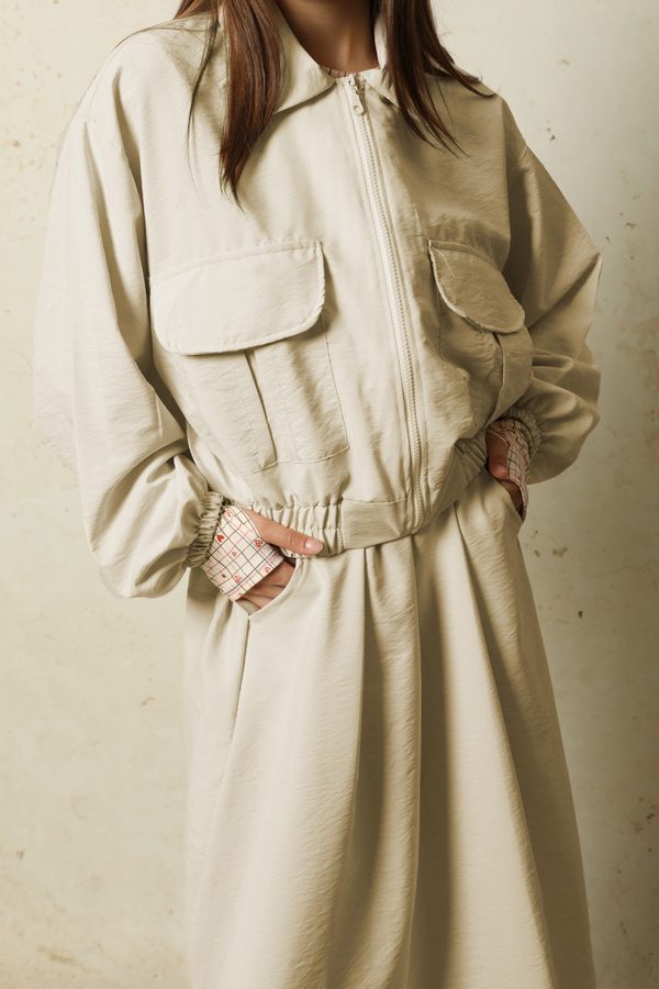 Cepli Ceket Etek Takım Taş - 5