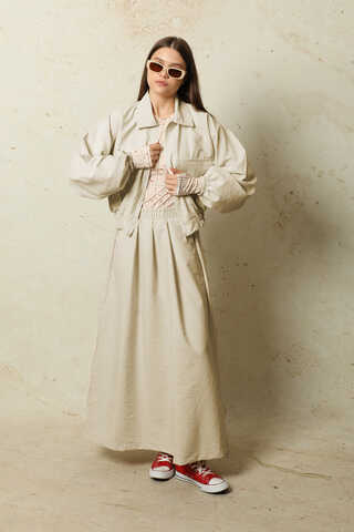 Cepli Ceket Etek Takım Taş - 4