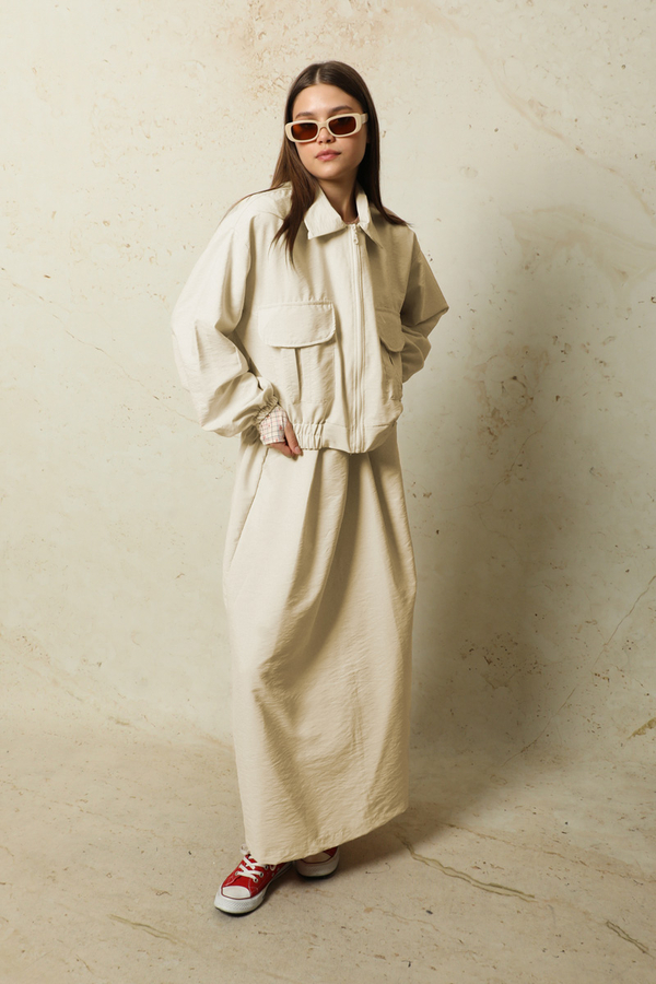 Cepli Ceket Etek Takım Taş - 6