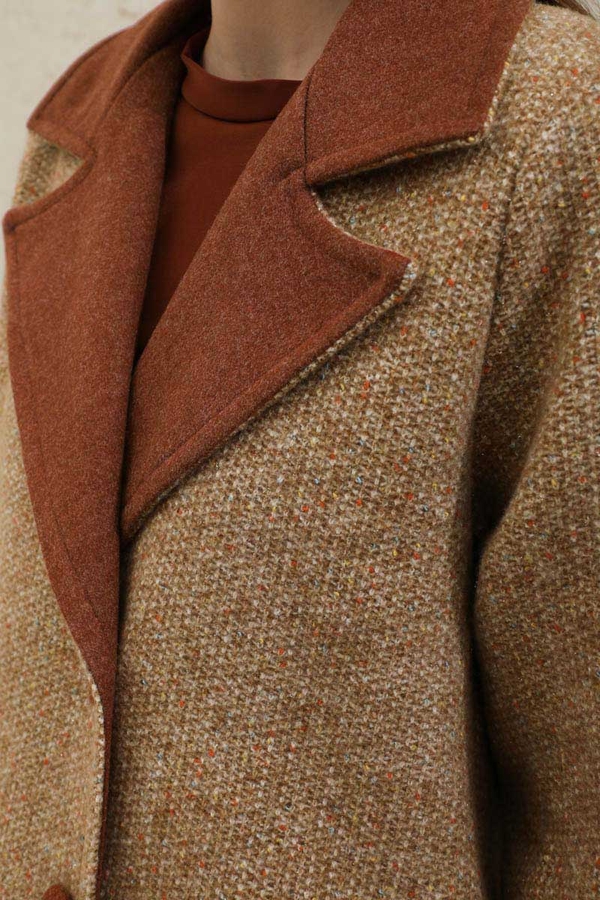 Chanel Garnish Cachet Jacket Camel - 9