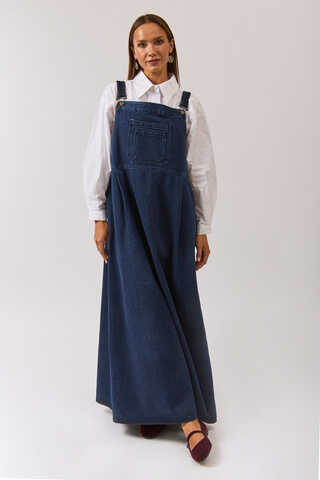 Çift Cepli Denim Jile Açık Mavi - 2