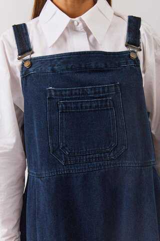 Çift Cepli Denim Jile Açık Mavi - 3