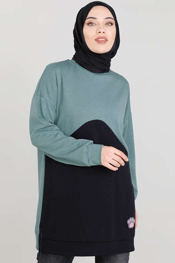 Çift Renkli Sweat Mint 