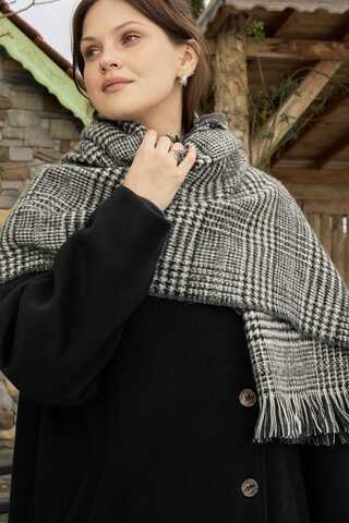 Çift Taraflı Atkı Antrasit - 3