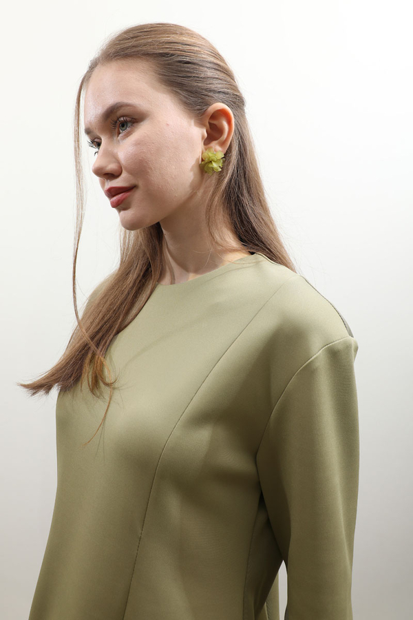 Çift Yırtmaçlı Takım Haki - 8