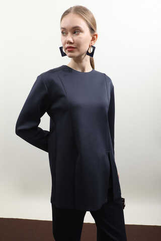 Çift Yırtmaçlı Takım Lacivert - 7