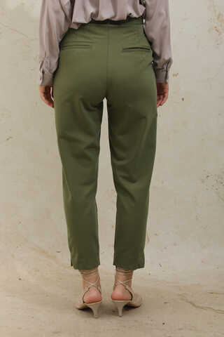 Cigarette Pantolon Haki - 6