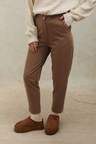 Cigarette Pantolon Kahve - 2