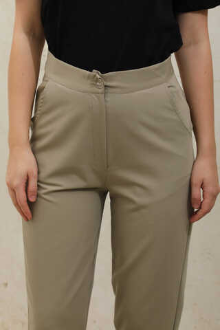 Cigarette Pantolon Vizon - 5
