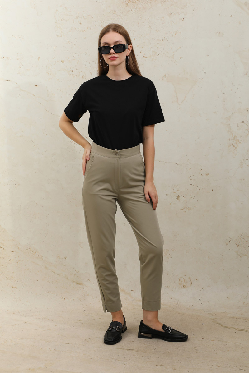Cigarette Trousers Mink