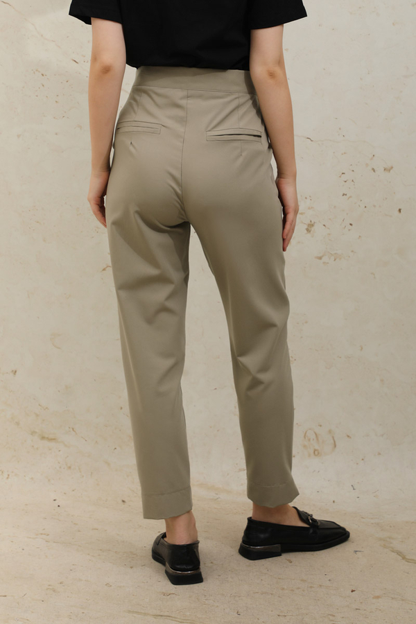 Cigarette Trousers Mink - 6