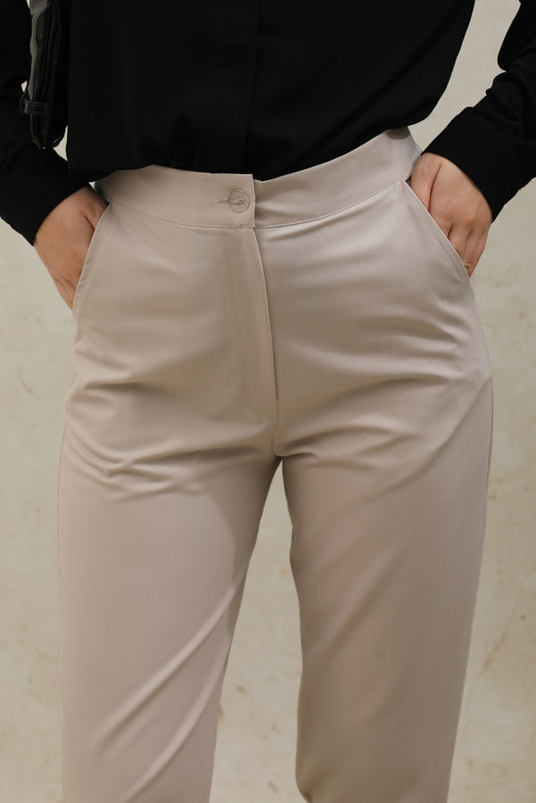 Cigarette Trousers Stone - 5