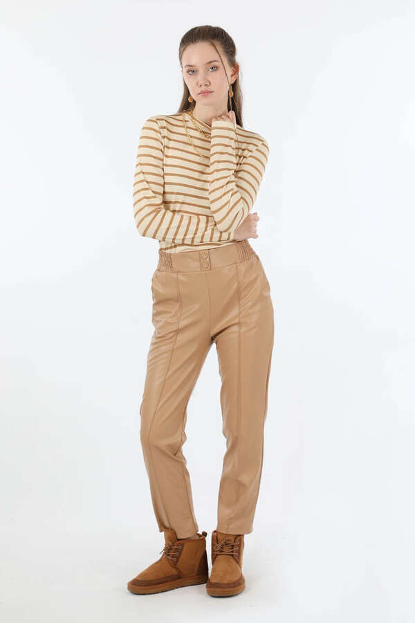 Çizgili Body Camel - 2