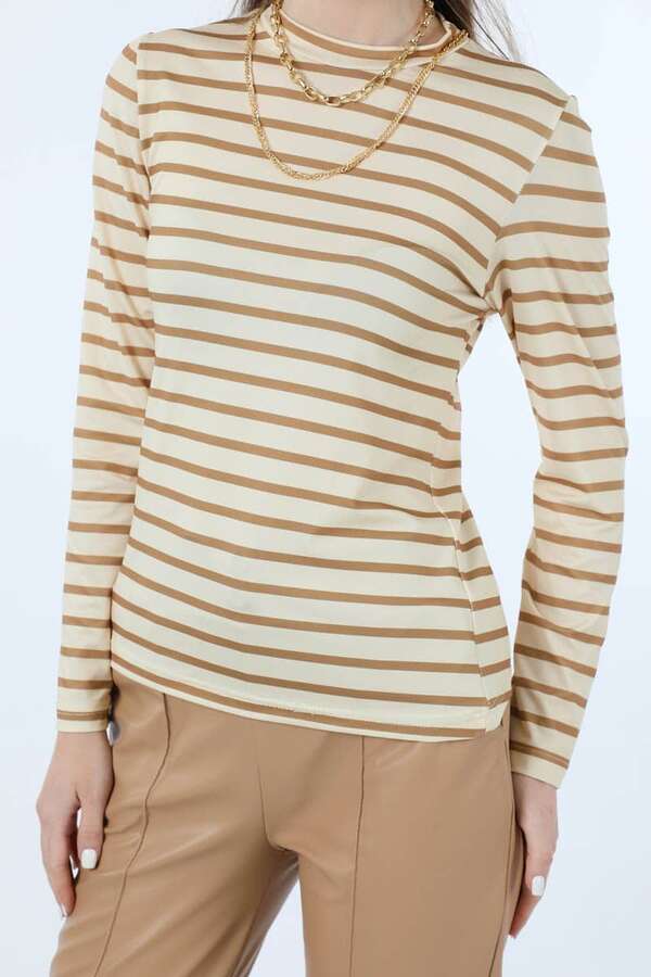 Çizgili Body Camel - 3