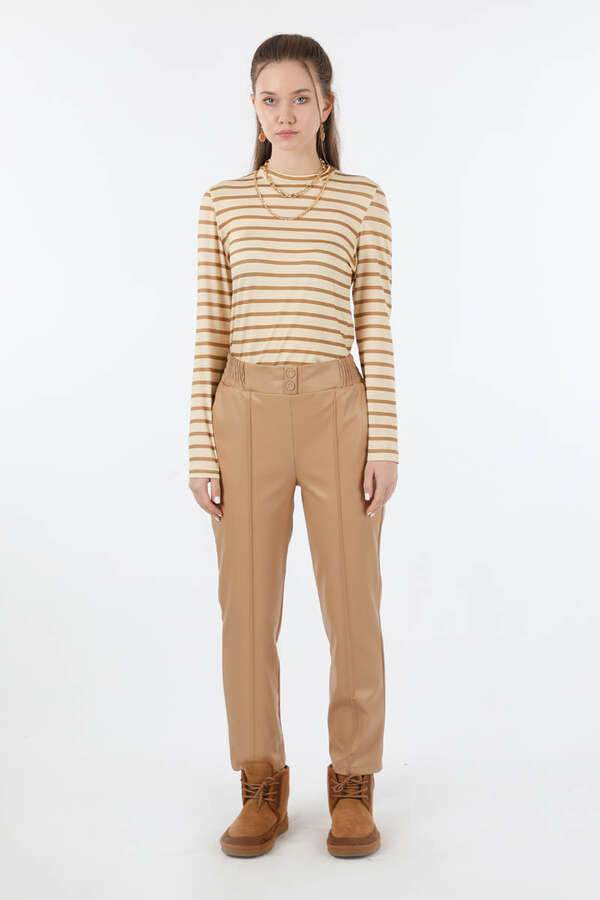 Çizgili Body Camel - 4