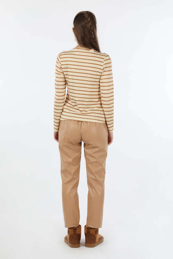 Çizgili Body Camel - 6