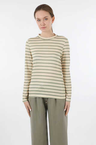 Çizgili Body Mint - 5