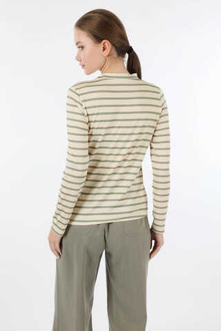 Çizgili Body Mint - 6