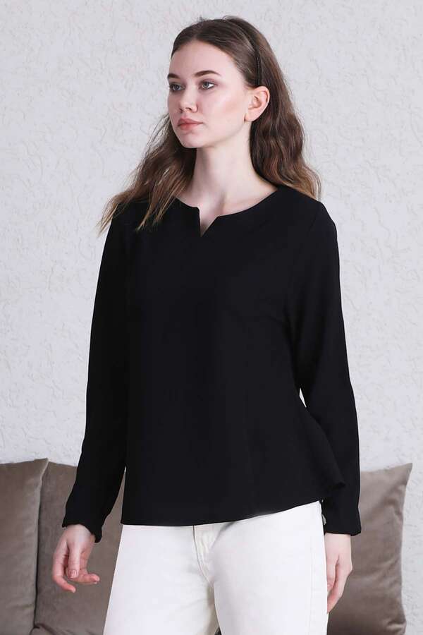 Classic Blouse Black - 1