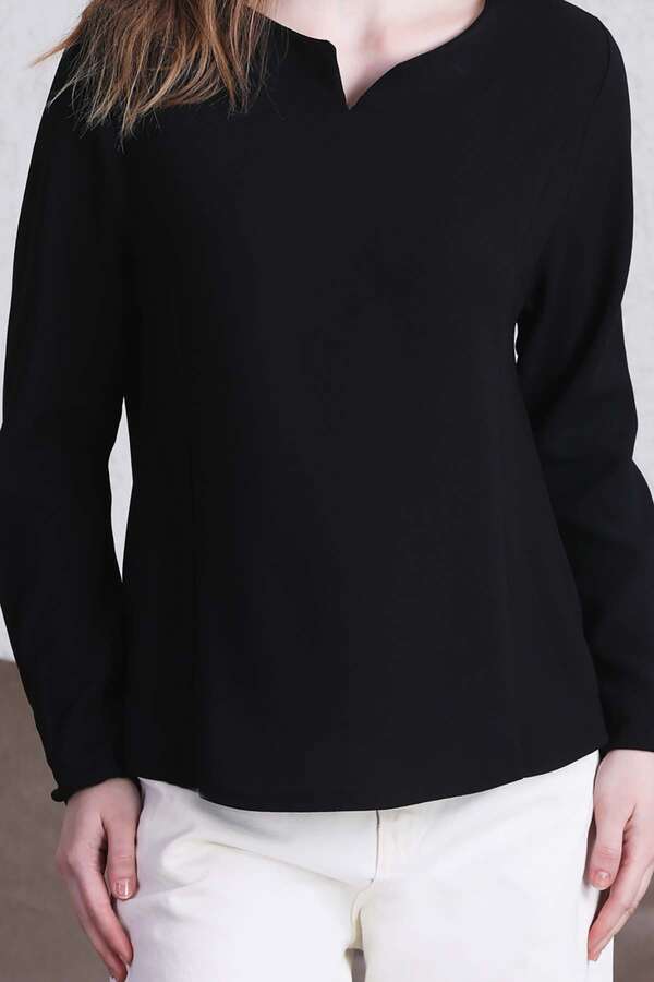 Classic Blouse Black - 3