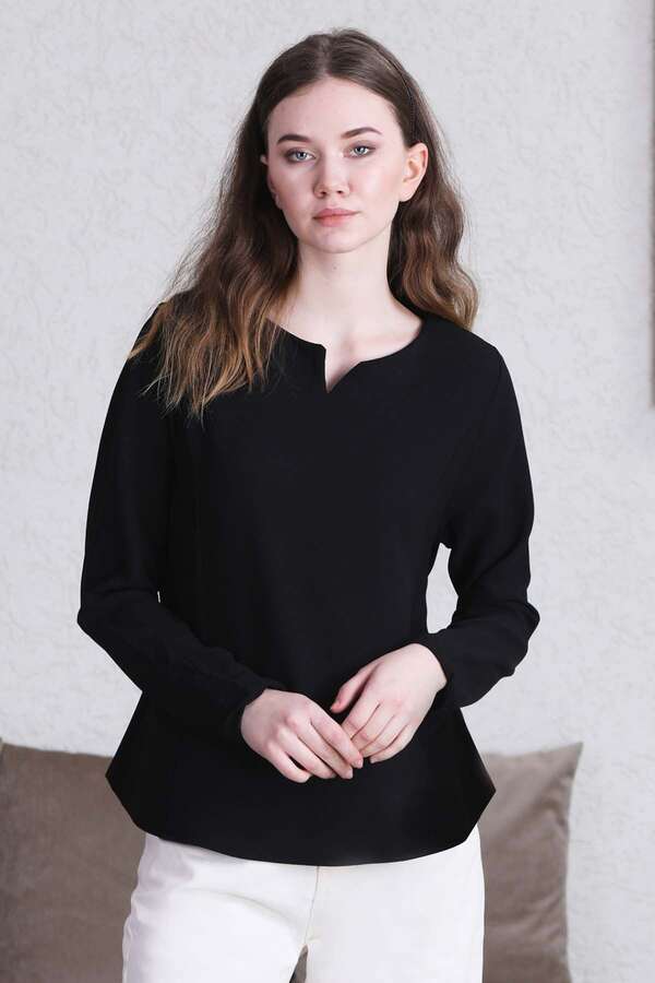 Classic Blouse Black - 4