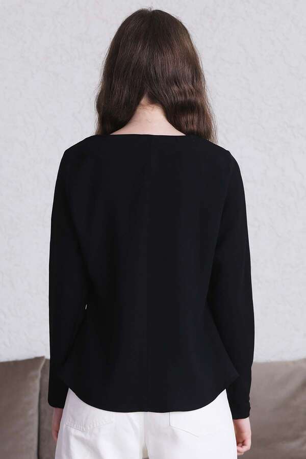 Classic Blouse Black - 5