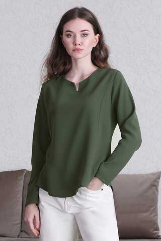 Classic Blouse Green - 1